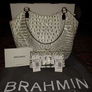 ❤️ Brahmin Gravel Marianna Melbourne & wallet ❤️